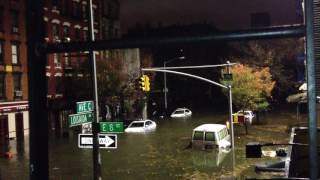 Hurricane sandy Avenue C [upl. by Marpet723]