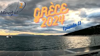 Grèce 2024 Ep11  De Kastos vers le mouillage de Dhioni [upl. by Eimerej870]