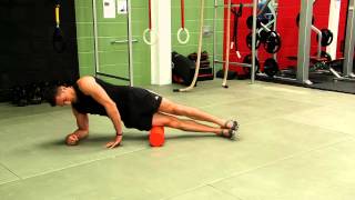 ITB foam roller exercise  Iliotibial Band [upl. by Llednav788]