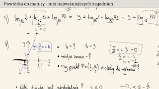 Powtórka do matury  mix najważniejszych zagadnień  część 1 [upl. by Strickler]