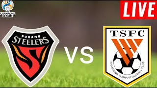 Pohang Steelers vs Shandong Taishan Live Score l AFC Champions League 202425 [upl. by Itra]