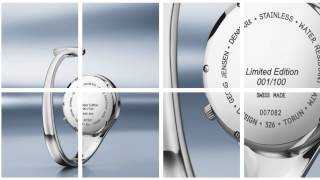 Designhorloge Vivianna Torun Bülow Hübe 1927  2004 Georg Jensen [upl. by Alusru]