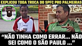 DIRETOR DA BASE DO PALMEIRAS EXPLICA SAIDA DE ENDRICK DO SPFC PRO RIVAL [upl. by Owades819]