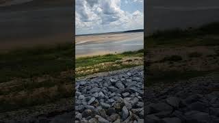 Arkabutla lake looking east from the spillway 942023 [upl. by Edlitam]