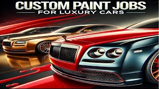 The Art of Custom Paint Jobs for Luxury Cars  Try Now [upl. by Lahsiv]