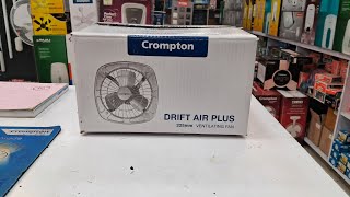 225 mm Crompton drift air plus ventilating fan metal body [upl. by Charyl]