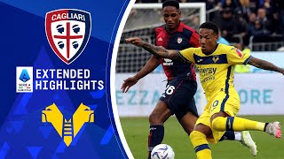 Cagliari vs Hellas Verona Extended Highlights  Serie A  CBS Sports Golazo [upl. by Idnarb843]