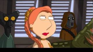 Family Guy  Chris Peter and the Gang Nod in Star Wars [upl. by Assiral]