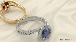 Jewelry CAD Design with Mehmet Pekin  MatrixGold Tutorial [upl. by Muiram]