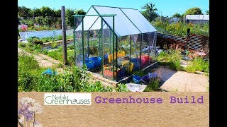 Norfolk Greenhouse Build and Review [upl. by Ednalrym762]