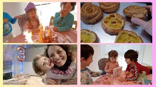 VLOG Compleanno di Giulia torta Castello festa del papá e regali [upl. by Silecara491]