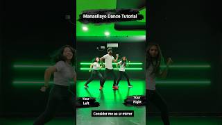 Manasilayo  Dance Tutorial by vijaymegha amp sathvikaa shorts dancetutorial trendingreels revamp [upl. by Eintruoc]