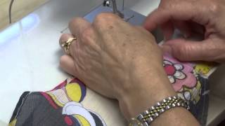 How to Stitch Narrow Rolled Hem with Thin Fabrics [upl. by Bina]