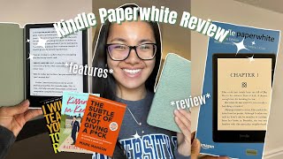 KINDLE PAPERWHITE REVIEW Signature Edition 11th gen How to use GoodReads Kindle Unlimited etc [upl. by Asirehc]