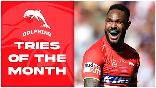 Dolphins Top Tries of July [upl. by Nilrah]