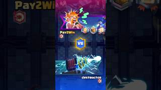 CHISPITAS VS Pay2Win  chispitas poderoso clashroyale trending [upl. by Eckardt305]