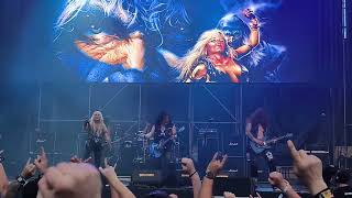 Warlock Doro en Rock Imperium Cartagena 2024 [upl. by Alleusnoc]