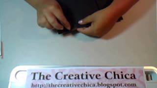 Checkbook Cover Tutorial [upl. by Yrad]