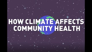 how climate affects community health  full video [upl. by Yesrod126]