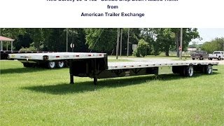 New Dorsey 53 x 102quot Combo Drop Deck Flatbed Trailer [upl. by Lightman]