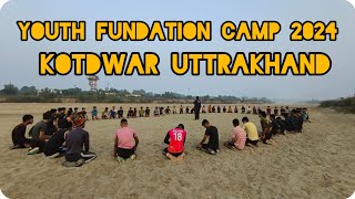 देखिए कैसी चल रही है tyari  youth foundation camp 2024  chemical ground kotdwar [upl. by Llerrut812]