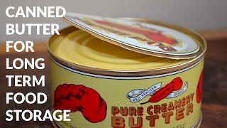 Canned Butter for Prepping  Red Feather Butter Taste Test [upl. by Adlaremse]