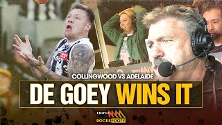 Collingwood Hangs On To Beat Adelaide  Triple M Footy [upl. by Samau428]