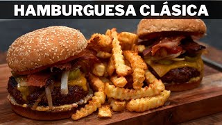 Hamburguesa Clásica a la parrilla  La Capital [upl. by Aneela]