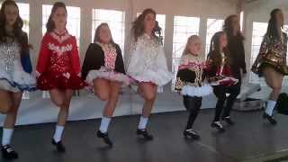 Irish Dancing at St Patricks Day in London [upl. by Darbee]