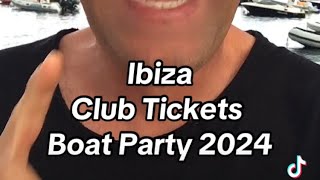 Club Tickets Ibiza 2024 [upl. by Basso]