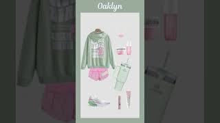 Oaklyn 💚 preppy cuteoutfits aesthetic fypviralシ [upl. by Akinot]