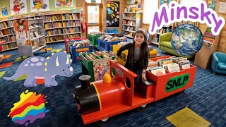 Learn About the Library l Important to Read Books for Kids  Safe Fun Educational Video For Toddlers [upl. by Ayhay345]