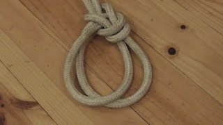 Learn How To Tie A Bowline On A Bight  WhyKnot [upl. by Sucam887]