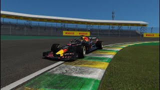 The Max Verstappens lap around Interlagos 108975 without DRS [upl. by Helban]