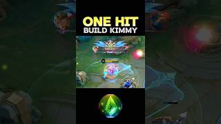 😱 WATCH THIS  BEST BUILD KIMMY 2024❓ONE HIT  MLBB 🔥 mobilelegends onehitbuild kimmy [upl. by Nelyahs]