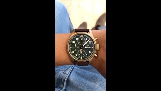 IWC Pilot’s Chronograph Spitfire  IW387902 [upl. by Donadee906]