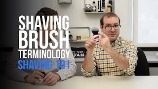 What Are The Different Parts a shaving brush Shaving 101 [upl. by Relluf243]