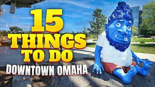 DOWNTOWN OMAHA 15 MustSee Spots and Hidden Gems [upl. by Saidee320]