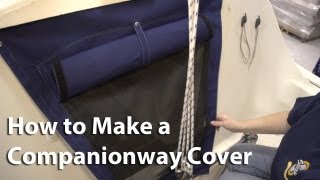 How to Make a Companionway Cover [upl. by Tonry352]