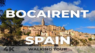 4K Bocairent Spain  Walking Tour 2022 [upl. by Eenahc510]