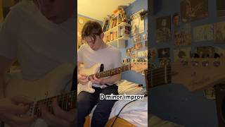 D minor improv feat Pignose amp guitar fender [upl. by Marie-Ann714]