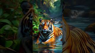 Bengal Tigers The Swimming Big Cats 🐅🌊 Discover Their Water Adventures [upl. by Godfry]