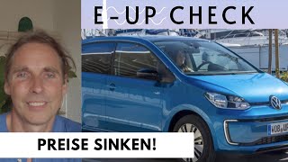 Gebrauchtwagenmarkt sind die Preise gefallen Preischeck VW EUp [upl. by Refinne73]