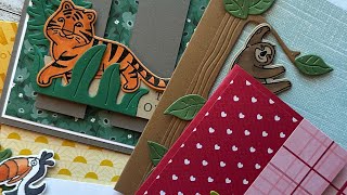 Stampin Up SaleaBration Preview  Jungle Pals [upl. by Annyahs]