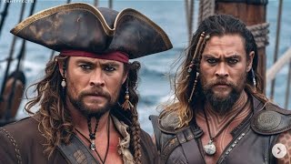 Pirates Of The Caribbean 6 Art Imagines Chris Hemsworth amp Jason Momoa Teaming With Johnny Depps [upl. by Syramad]