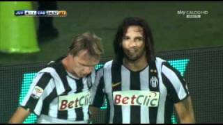 Juventus  Cagliari 42 Il terzo gol di Krasic [upl. by Dich]