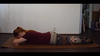 Makarasana Crocodile Pose [upl. by Reta]