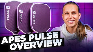 Pickleball Apes Pulse Series Full Paddle Review  Launch Giveaway [upl. by Nosmoht]