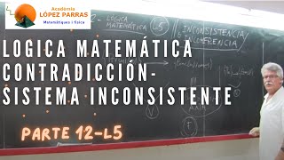 FASE12L5Lógica MatemáticaContradicciónSistema Inconsistente [upl. by Ttirrem833]