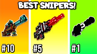 Top 20 SNIPERS In Pixel Gun 3D December 2023 [upl. by Dennard8]